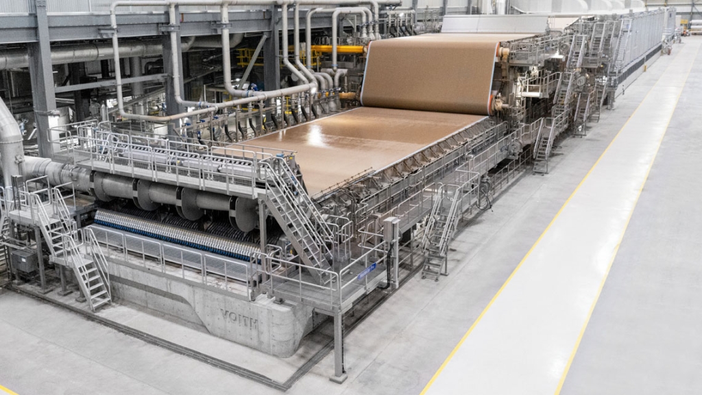 Voith board machine